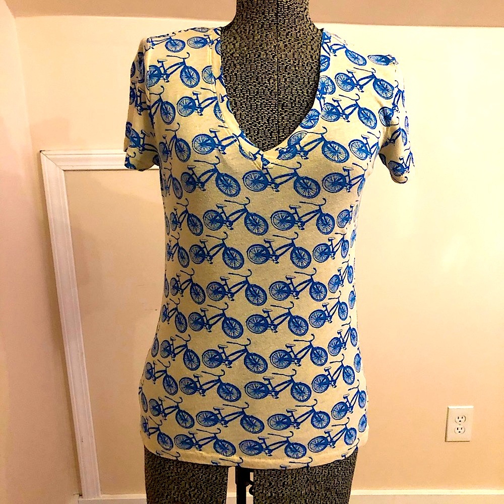 BDG Urban Outfitters House Brand Cute Bike T-shirt